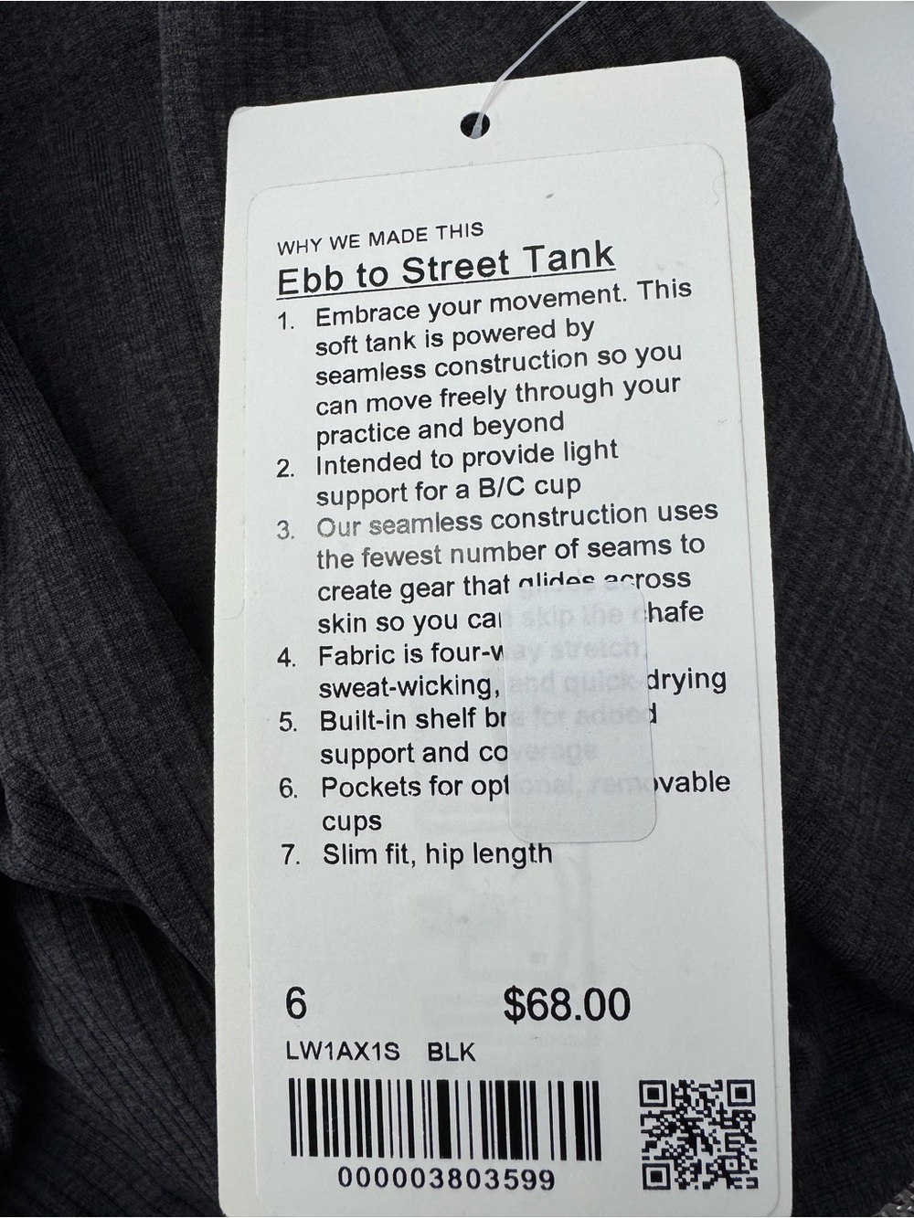 Lululemon Ebb to Street Tank - Picture 3 of 6